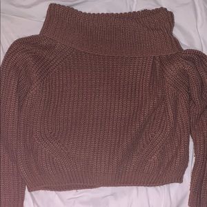Cropped sweater